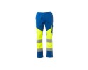 giallo fluo-blu roya