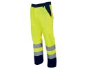 giallo fluo-blu navy