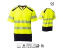 giallo fluo-blu navy