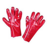 GUANTO PVC ROSSO CM.27 3066