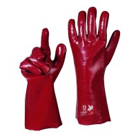 GUANTO PVC ROSSO CM 45 3068 GUANTO PVC ROSSO CM 45 3068