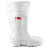 STIVALE PVC BIANCO S4 SOLO PUNTALE 4024B STIVALE PVC BIANCO S4 SOLO PUNTALE 4024B