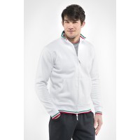 FELPA JAGGY SPORT FULL ZIP TRICOLOR E0907