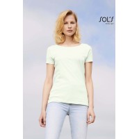 T-SHIRT DONNA SLIM GIROCOLLO MARTIN WOMEN 02856