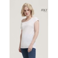 T-SHIRT LUNGA DONNA MANICA CORTA KIMONO MARYLIN 11398