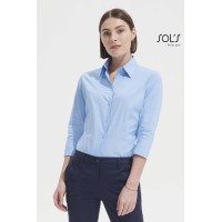 CAMICIA DONNA STRETCH MANICA 3/4 EFFECT 17010 CAMICIA DONNA STRETCH MANICA 3/4 EFFECT 17010