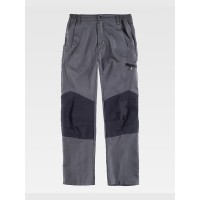 PANTALONE DA LAVORO MULTITASCHE CON RINFORZI ALLE GINOCCHIA IN VISCOSA B1460