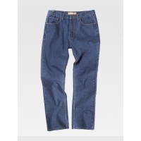 PANTALONE DA LAVORO 5 TASCHE TESSUTO DENIM B4003