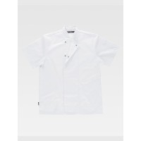 GIACCA CUOCO UNISEX MANICA CORTA LAVAGGIO 65? B5901 GIACCA CUOCO UNISEX MANICA CORTA LAVAGGIO 65? B5901