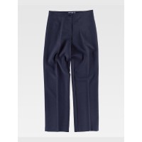 PANTALONE DONNA CON CINTURA E PENCES B9016 PANTALONE DONNA CON CINTURA E PENCES B9016