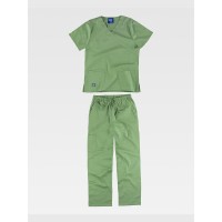 COMPLETO UNISEX CASACCA + PANTALONE TESSUTO ELASTICIZZATO B9150 COMPLETO UNISEX CASACCA + PANTALONE TESSUTO ELASTICIZZATO B9150