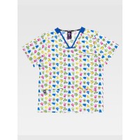 CASACCA UNISEX TESSUTO ELASTICIZZATO STAMPATO B9855 CASACCA UNISEX TESSUTO ELASTICIZZATO STAMPATO B9855