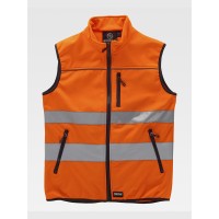 GILET SOFTSHELL TESSUTO RIPSTOP ALTA VISIBILITA CLASSE 1 C2920