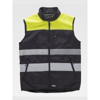 GILET BANDE RIFRANGENTI TESSUTO RIPSTOP C2921 GILET BANDE RIFRANGENTI TESSUTO RIPSTOP C2921