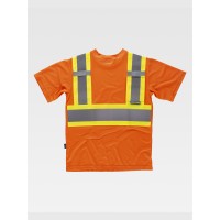 T-SHIRT MANICA CORTA ALTA VISIBILITA CLASSE 2 C3645
