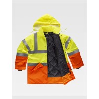 PARKA IMBOTTITO ALTA VISIBILITA CLASSE 3 C3716 PARKA IMBOTTITO ALTA VISIBILITA CLASSE 3 C3716