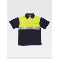 POLO MANICA CORTA ALTA VISIBILITA E BANDE RIFRANGENTI C3841 POLO MANICA CORTA ALTA VISIBILITA E BANDE RIFRANGENTI C3841