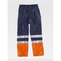 PANTALONE MULTITASCHE ALTA VISIBILITA E BANDE RIFRANGENTI C4014 PANTALONE MULTITASCHE ALTA VISIBILITA E BANDE RIFRANGENTI C4014
