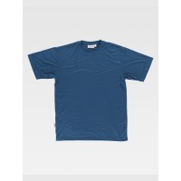 T-SHIRT MANICA CORTA POLIESTERE MANO COTONE C6010