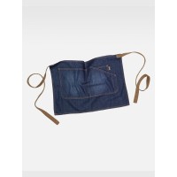 GREMBIULE SENZA PETTORINA CORTO TESSUTO DENIM M711 GREMBIULE SENZA PETTORINA CORTO TESSUTO DENIM M711