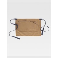 GREMBIULE SENZA PETTORINA CORTO COTONE CANVAS M713 GREMBIULE SENZA PETTORINA CORTO COTONE CANVAS M713