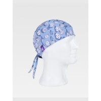 BANDANA TESSUTO ELASTICIZZATO STAMPATO M853 BANDANA TESSUTO ELASTICIZZATO STAMPATO M853