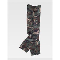 PANTALONE MULTITASCHE CAMOUFLAGE S3350