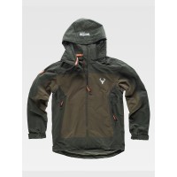 GIUBBOTTO CON CAPPUCCIO CUCITURE TERMOSALDATE - CACCIA S8220 GIUBBOTTO CON CAPPUCCIO CUCITURE TERMOSALDATE - CACCIA S8220