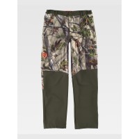PANTALONE SOFTSHELL CAMOUFLAGE - CACCIA S8365