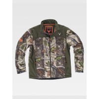 SOFTSHELL CAMOUFLAGE - CACCIA S8665 SOFTSHELL CAMOUFLAGE - CACCIA S8665