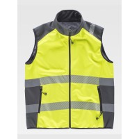 GILET SOFTSHELL BANDE RIFRANGENTI DISCONTINUE S9231 GILET SOFTSHELL BANDE RIFRANGENTI DISCONTINUE S9231