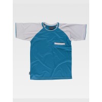 T-SHIRT MANICA CORTA TECNICA CON TASCHINO WF1016